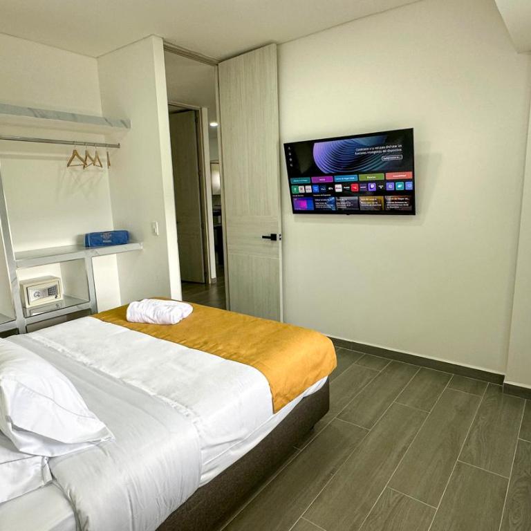 Hotel PAUCHÉ Topiario Zapatoca - Habitación Familiar con vistas a la montaña - 4