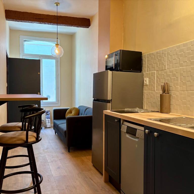 Jolie T2 Quartier St Jean Proche place République - Apartment mit 1 Schlafzimmer - 3