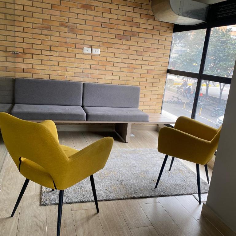 Balcón Iluminación ventilación en Chapinero - One-Bedroom Apartment - 12