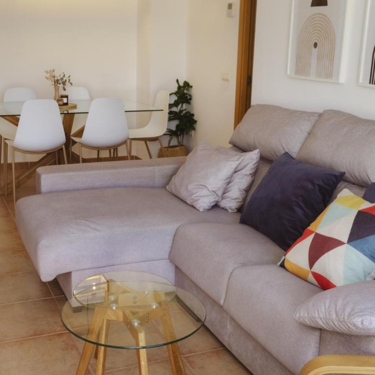 Ático con Piscina, Terraza, Parking y vistas en Las Salinas - Two-Bedroom Apartment - 10
