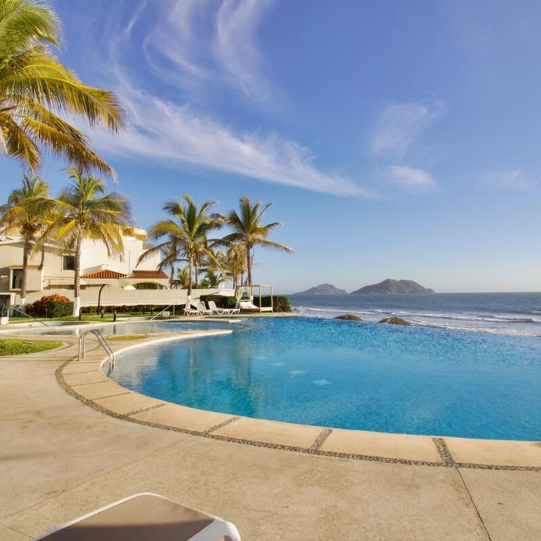 Depa con espectacular vista al mar a pie de playa Torre perla 1102 - Three-Bedroom Apartment - 17