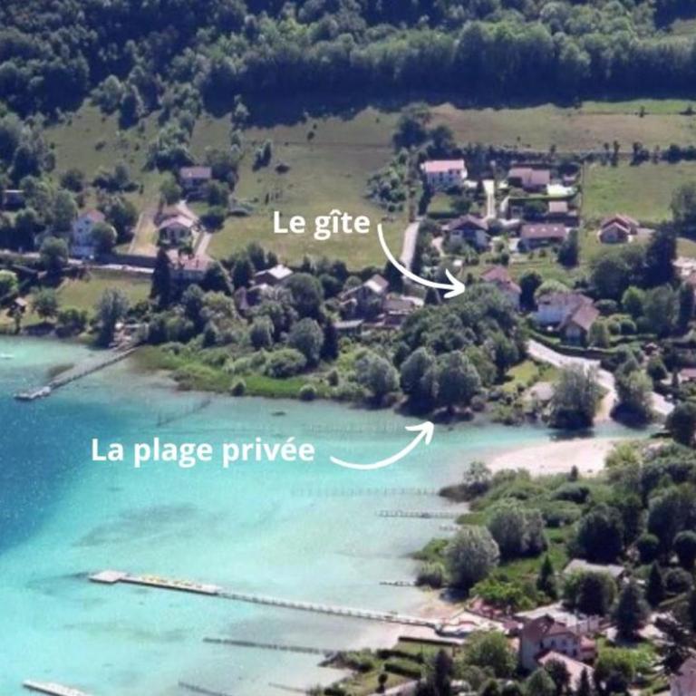 L'ESCAPADE DU LAC private beach lac de Paladru - Appartement - 1