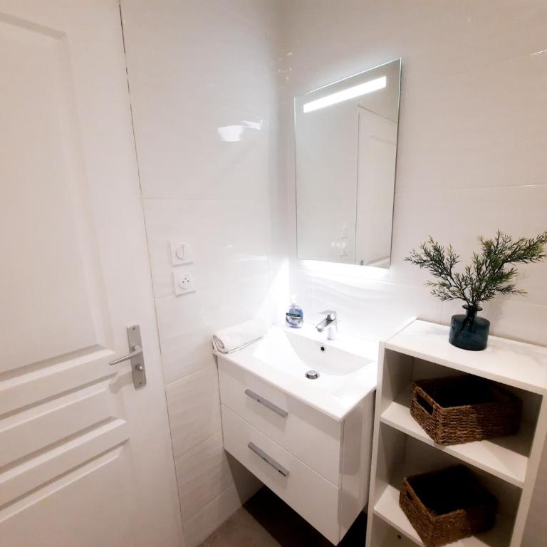 Le Foch - Apt 4 Personnes, 1 ch, Proche Gare - Apartment mit 1 Schlafzimmer - 6