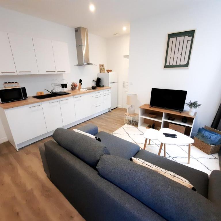 Le Foch - Apt 4 Personnes, 1 ch, Proche Gare - Apartment mit 1 Schlafzimmer - 7