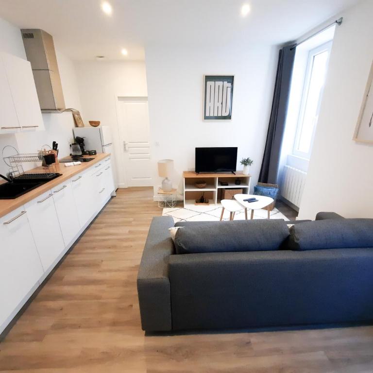 Le Foch - Apt 4 Personnes, 1 ch, Proche Gare - Apartment mit 1 Schlafzimmer - 8