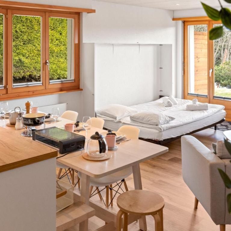 Appartement avec terrasse, proche du centre - One-Bedroom Apartment - 7