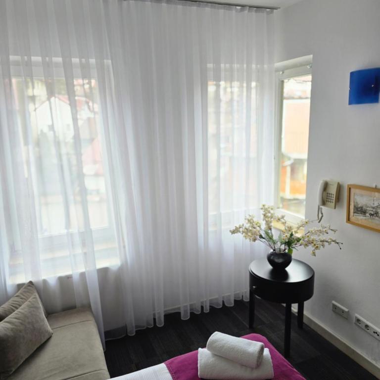 Hotel Hecco - Dvokrevetna Soba sa Bračnim Krevetom/Zasebnim Krevetima i Balkonom - 3