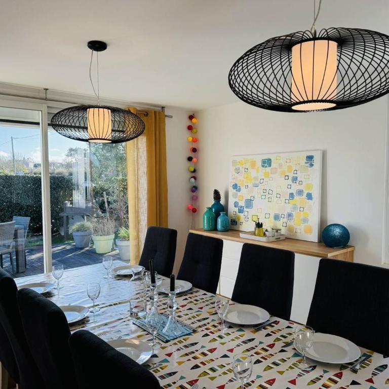 Confortable maison rénovée, jardin clos, 1km plage - Maison 4 Chambres - 3
