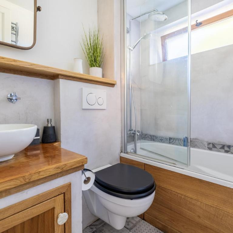 Spacieux 6pax 3ch Vue MtBlanc Central Parking - Three-Bedroom Apartment with Mountain View - 14