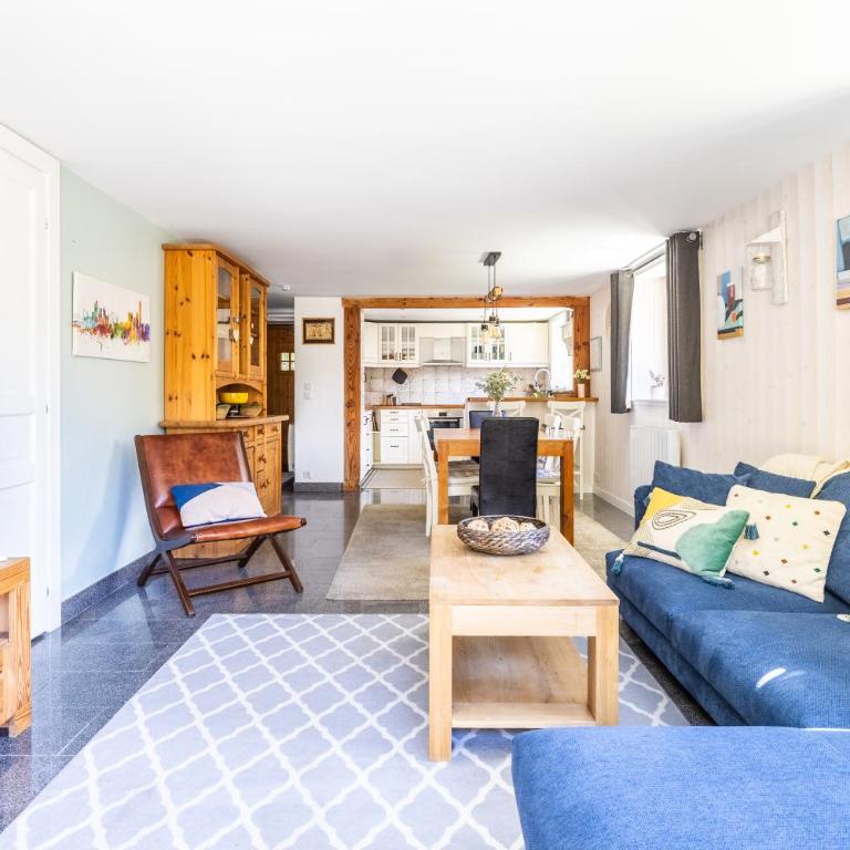 Spacieux 6pax 3ch Vue MtBlanc Central Parking - Three-Bedroom Apartment with Mountain View - 17