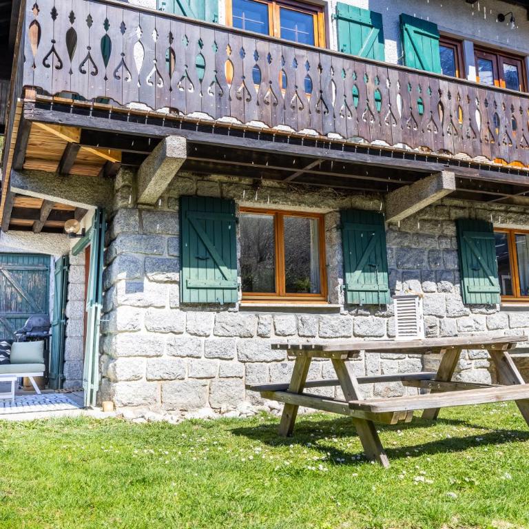 Spacieux 6pax 3ch Vue MtBlanc Central Parking - Three-Bedroom Apartment with Mountain View - 23