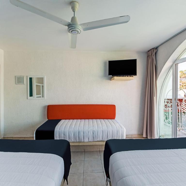 Capital O Hotel El Mejicano, Acapulco - Habitación Quíntuple Estándar - 5