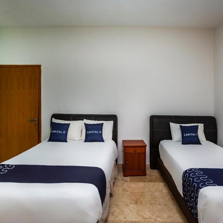 Capital O Cancun International Airport 24 7 - Habitación Familiar - 3