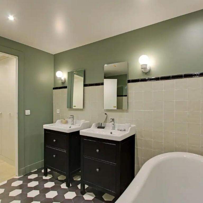2 appartements en 1 - Superbe logement près du Louvre l 12P - Appartement - 11