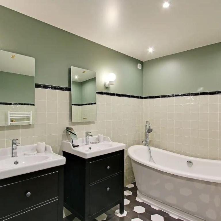 2 appartements en 1 - Superbe logement près du Louvre l 12P - Appartement - 36