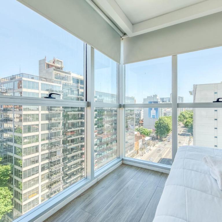 Dos ambientes Premium en Be Libertador - Deluxe One-Bedroom Apartment with City View - 3
