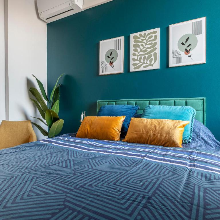 Monaco Seaview Border - 1bdr flat - 2beds - 4 guests - Appartement 1 Chambre avec Balcon et Vue sur Mer - 6