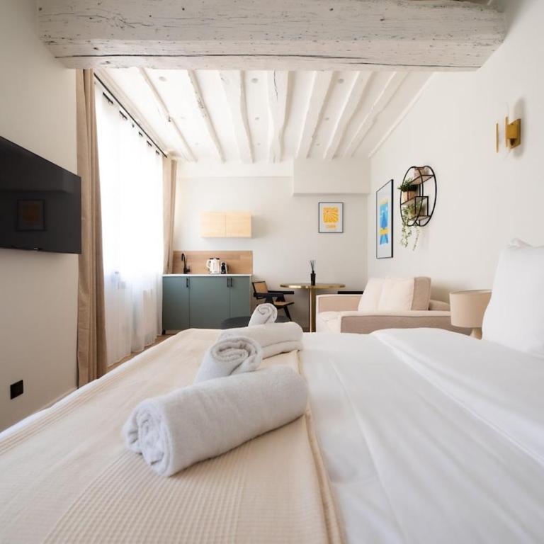 Cosy Studio with Prime Location, Le Marais - One-Bedroom Apartment - 9