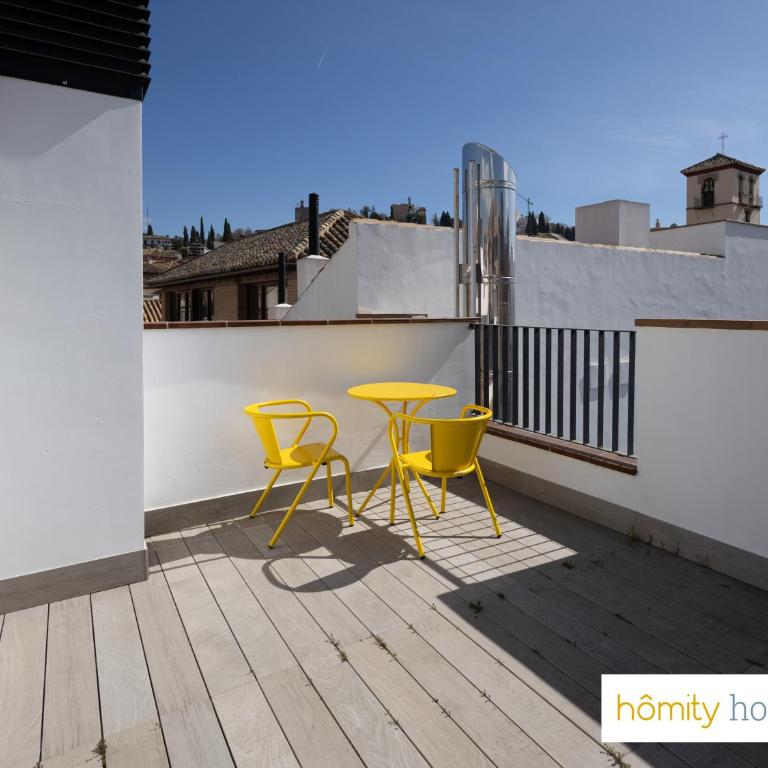 Homity Holidays - Granada - Piedra Santa - Parking incluido - Luxury triplex with Alhambra Views - 20