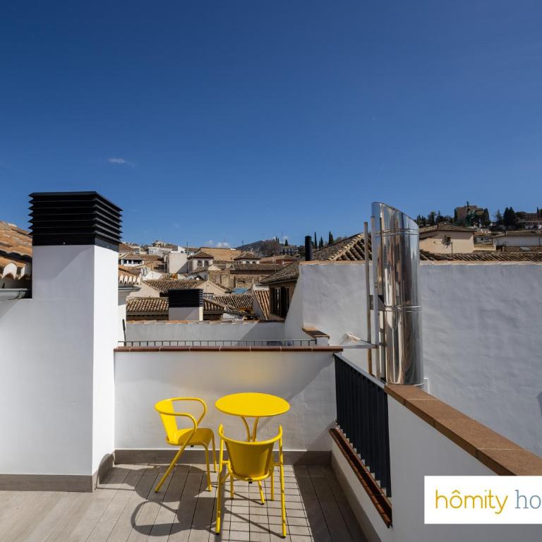 Homity Holidays - Granada - Piedra Santa - Parking incluido - Luxury triplex with Alhambra Views - 21
