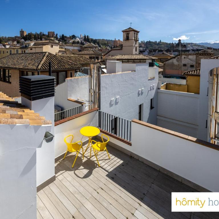Homity Holidays - Granada - Piedra Santa - Parking incluido - Luxury triplex with Alhambra Views - 24
