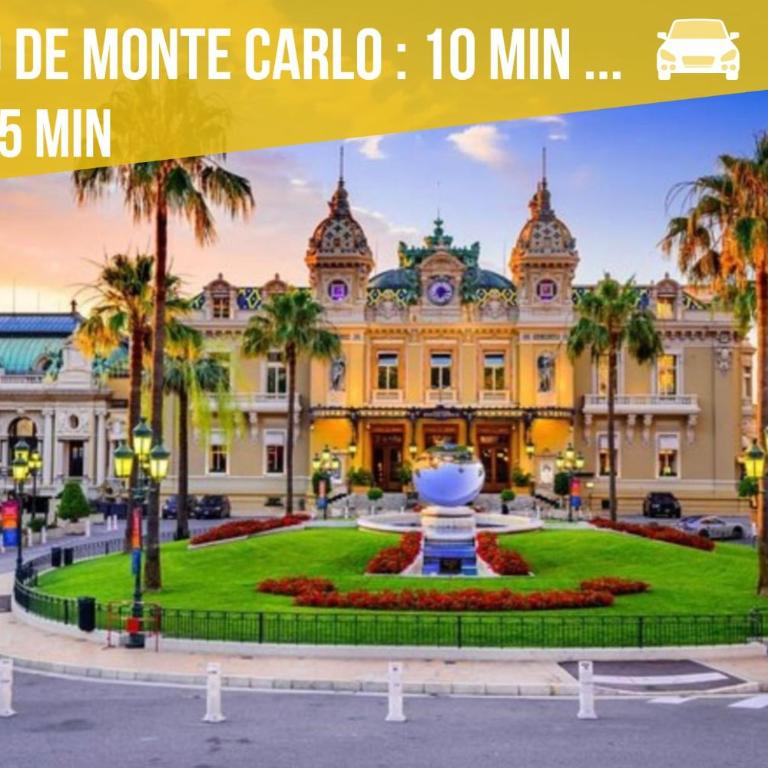 Vue Mer, Terrasse & Piscine - free parking - Monaco - Appartement - Vue sur Mer - 29