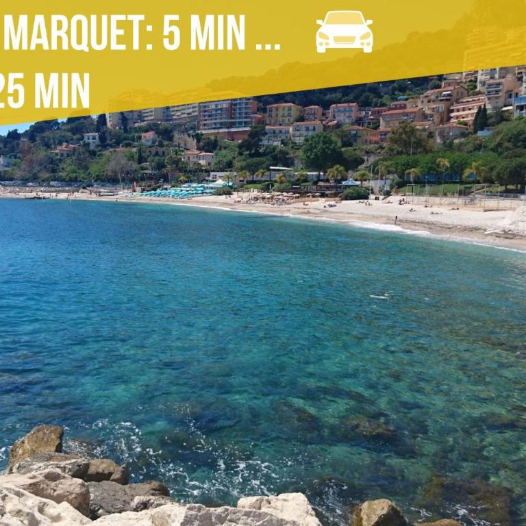 Vue Mer, Terrasse & Piscine - free parking - Monaco - Appartement - Vue sur Mer - 23
