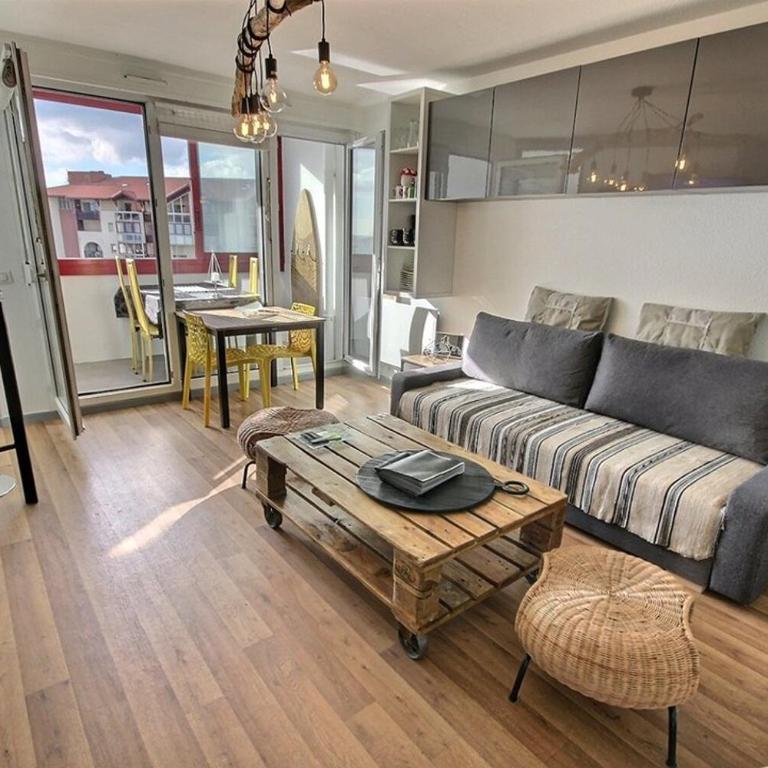 Appartement rénové proche plage de la centrale - Appartamento Deluxe con 1 Camera da Letto e Vista Oceano - 3