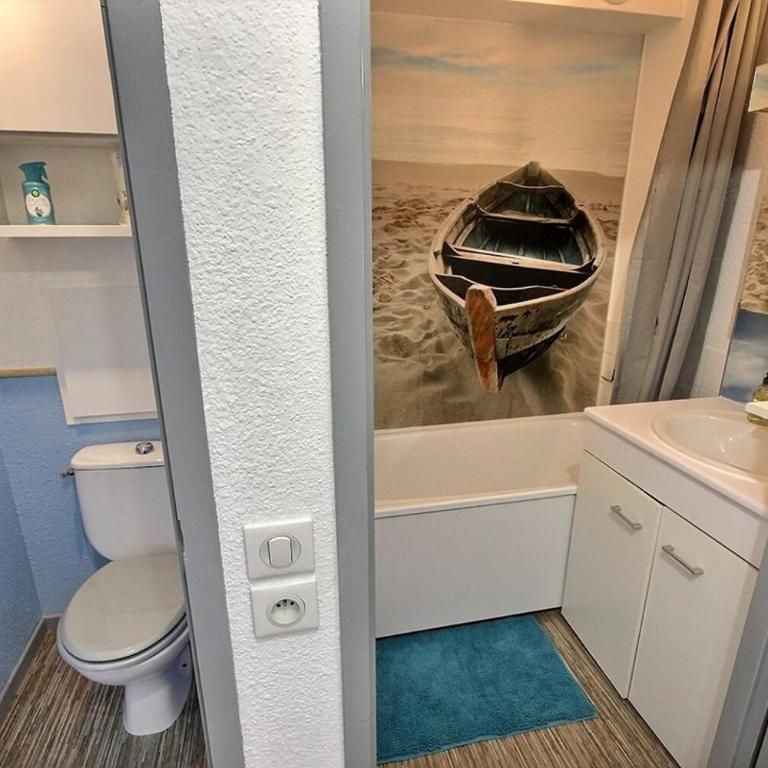Appartement rénové proche plage de la centrale - Appartamento Deluxe con 1 Camera da Letto e Vista Oceano - 11