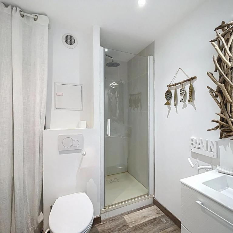 Le murmure des vagues - appartement vue mer - idéal télétravail - One-Bedroom Apartment - 13