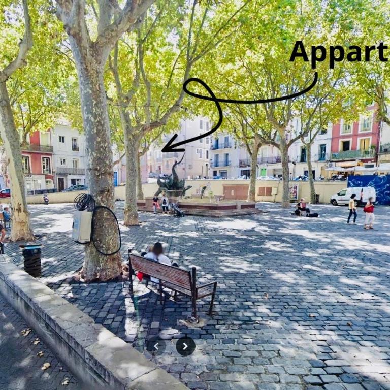 Joli appart climatisé sur Place de la Mairie - Apartment mit 1 Schlafzimmer - 1