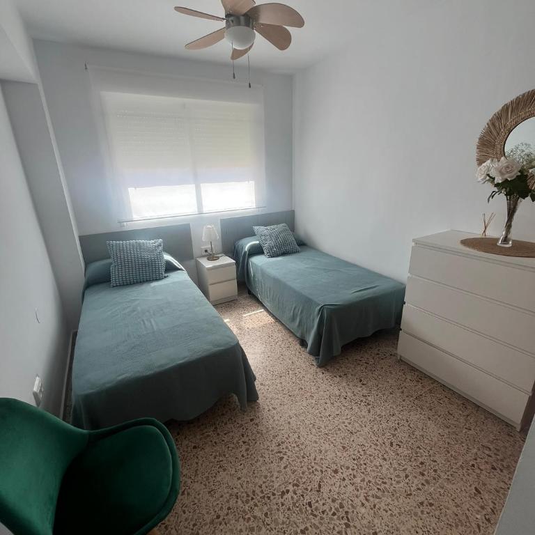 Apartamento en Playa de Gandia - Sólo para Familias - Apartamento de 3 dormitorios y vistas al mar - 5