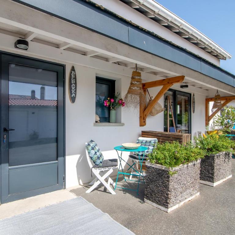 Biarritz Surf Appartements 300m de la plage - Studio with Terrace - 6