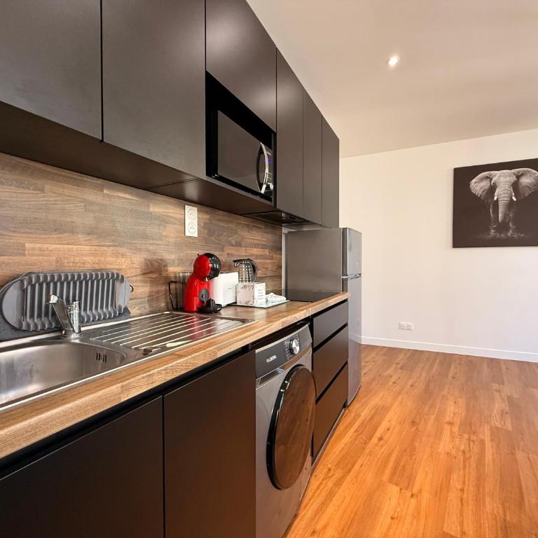 L'Ébène - Wifi - Proche des Halles et du centre ville - Appartamento con 1 Camera da Letto - 8