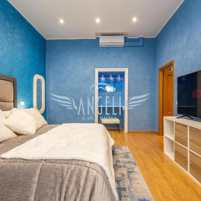 BlueHouse Roma, ampia casa per gruppi e famiglie - Appartamento con 2 Camere da Letto e Vista Città - 32