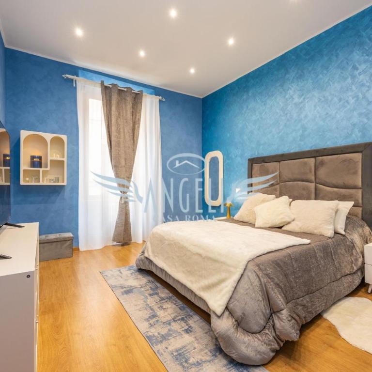 BlueHouse Roma, ampia casa per gruppi e famiglie - Appartamento con 2 Camere da Letto e Vista Città - 19
