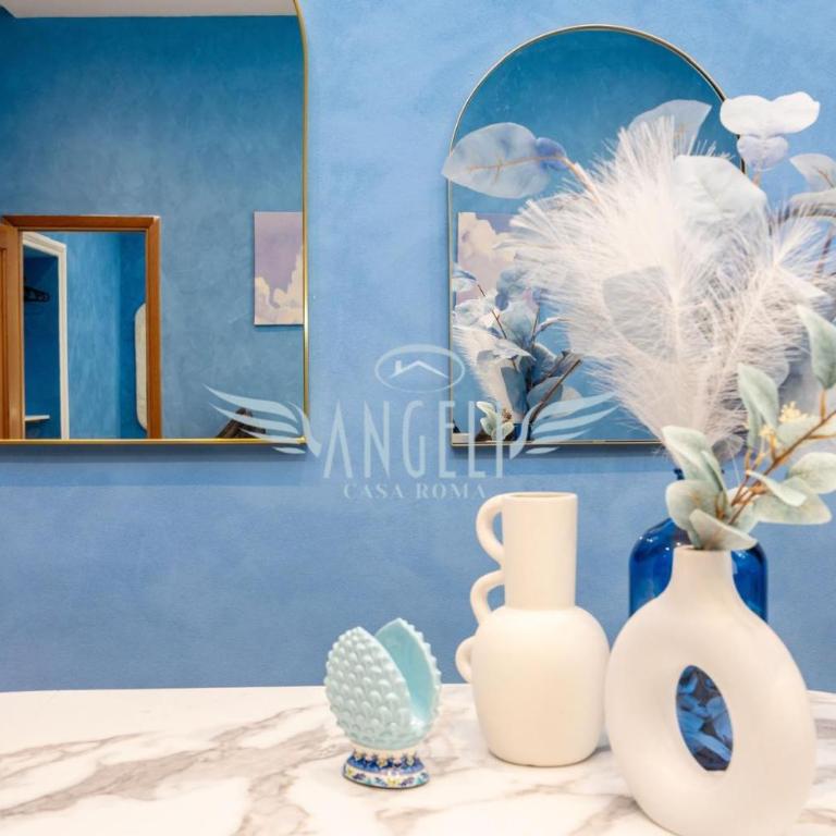 BlueHouse Roma, ampia casa per gruppi e famiglie - Appartamento con 2 Camere da Letto e Vista Città - 14
