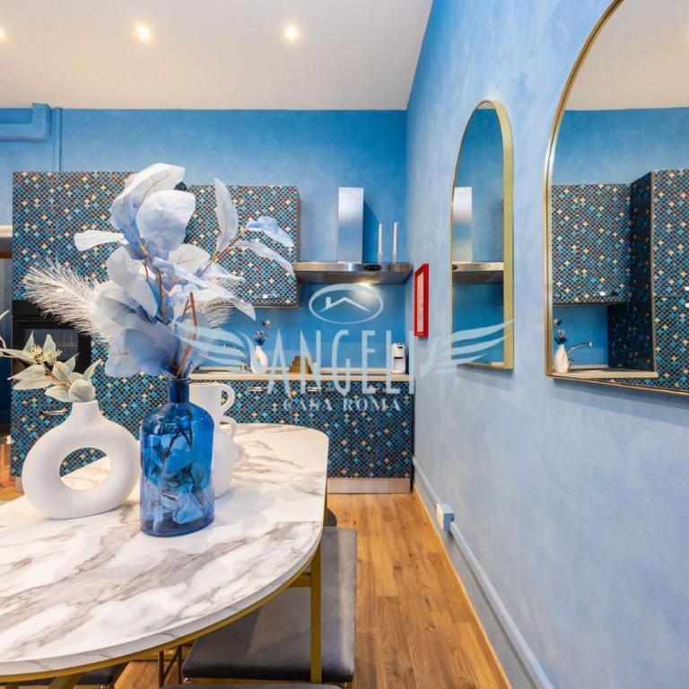BlueHouse Roma, ampia casa per gruppi e famiglie - Appartamento con 2 Camere da Letto e Vista Città - 40