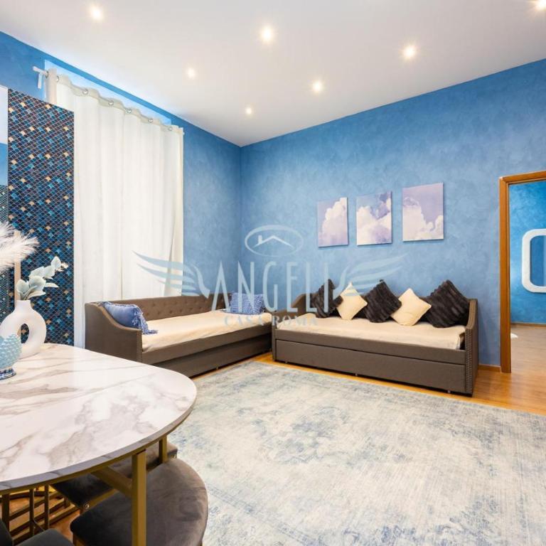 BlueHouse Roma, ampia casa per gruppi e famiglie - Appartamento con 2 Camere da Letto e Vista Città - 38
