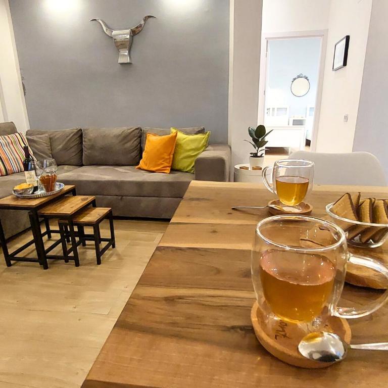 Mio Monte Apartments - Free Parking and Wi-Fi - Calm, Garden, See and Mountain View, Tivat - Porto Montenegro 2km - Two-Bedroom Apartment with Balcony and Terrace - 11