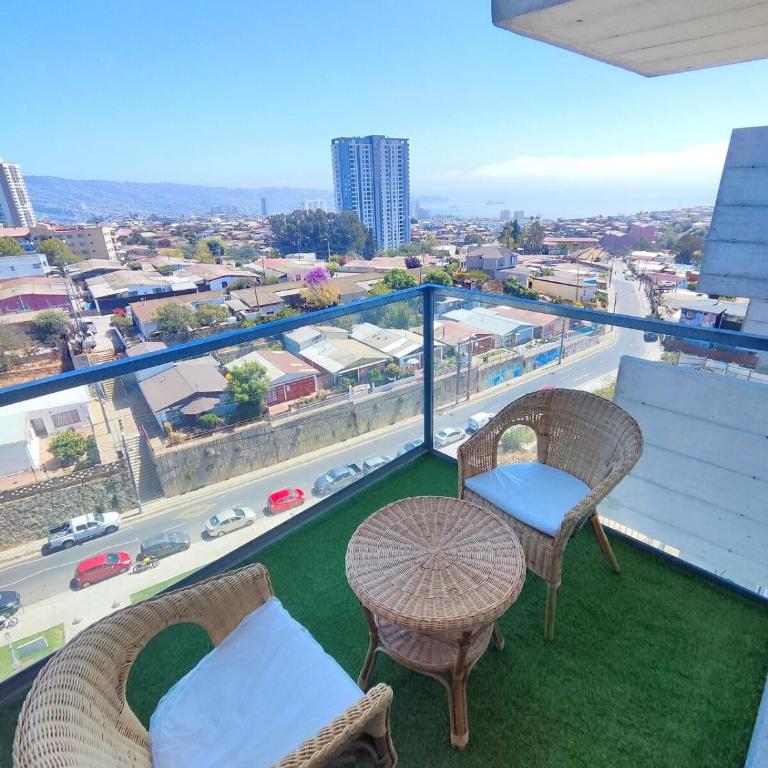 1707 Departamento con terraza vista al mar - Apartamento de 1 dormitorio - 8