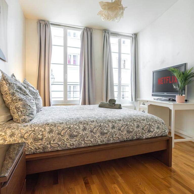 Elegant Duplex Montorgueil - 6 Guests - Two-Bedroom Apartment - 8
