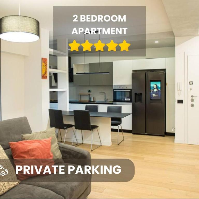 2 Double Rooms Private Parking Fast Wifi - Appartement 2 Chambres - 1