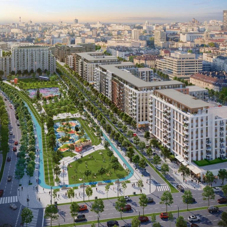 Hercules Apartment Belgrade Waterfront - Two-Bedroom Apartment with City View - 40
