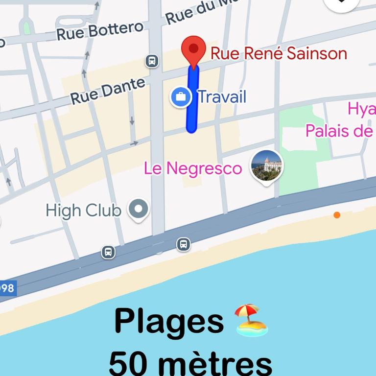 Une atypique et merveilleuse Petite maison en plein cœur de Nice, à proximité de la mer et des plages - Apartment mit 1 Schlafzimmer - 2