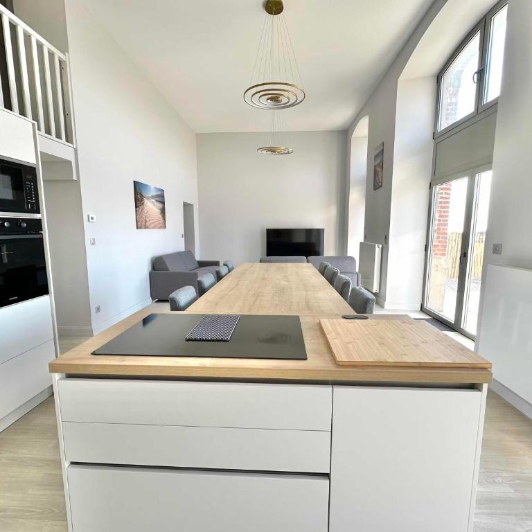 Superbe Duplex FACE MER avec Terrasse sur la plage de Berck et 2 Places de Parking - Apartamento de 3 dormitorios con vistas al mar - 16