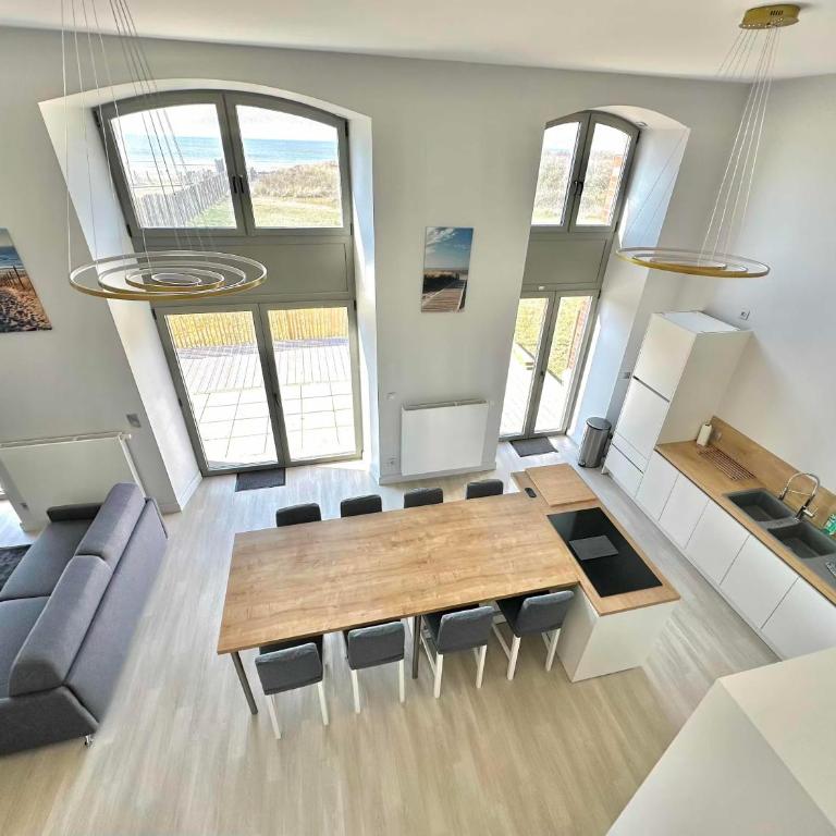 Superbe Duplex FACE MER avec Terrasse sur la plage de Berck et 2 Places de Parking - Apartamento de 3 dormitorios con vistas al mar - 1