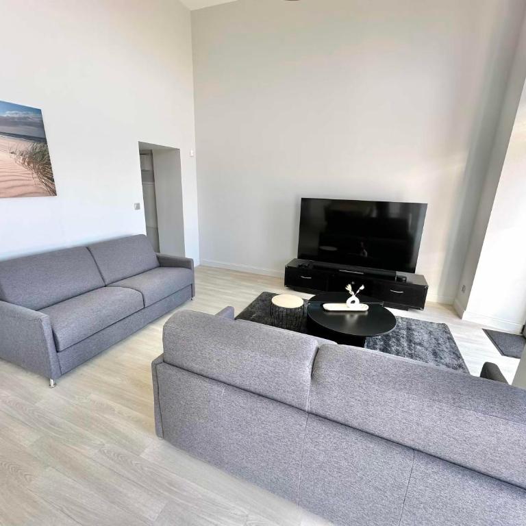 Superbe Duplex FACE MER avec Terrasse sur la plage de Berck et 2 Places de Parking - Apartamento de 3 dormitorios con vistas al mar - 11