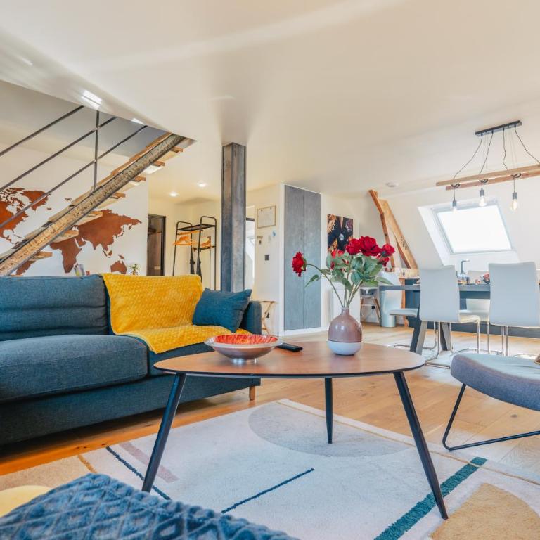 Elegant 120m2-Face cathedrale-6 pers-free Parking - Appartement 2 Chambres Deluxe - 18