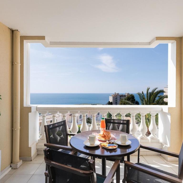 Résidence piscine vue mer parking 4 personnes - Apartment mit 1 Schlafzimmer, Meerblick und Terrasse - 2